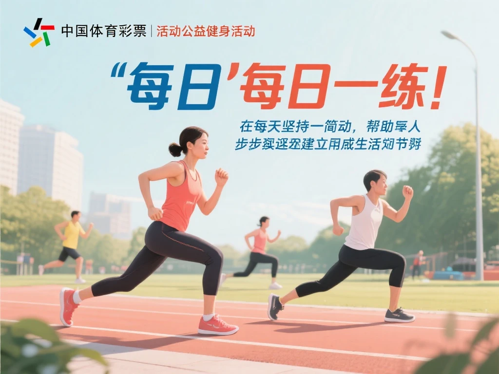 体彩发起“每日一练”活动，打造健康习惯